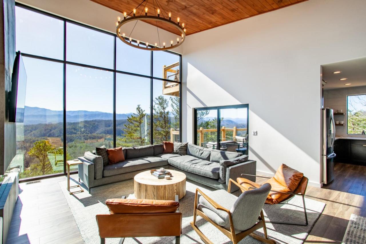 3 Pines Lodges Luxury Mountain View Hot Tub Сивиървил Екстериор снимка